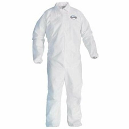 HOMECARE PRODUCTS A40 Liquid & Particle Protection Coveralls, 4XL - White, 25PK HO1893758